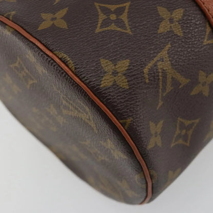 Louis Vuitton Papillon Monogram, Brown, Canvas, Handbag