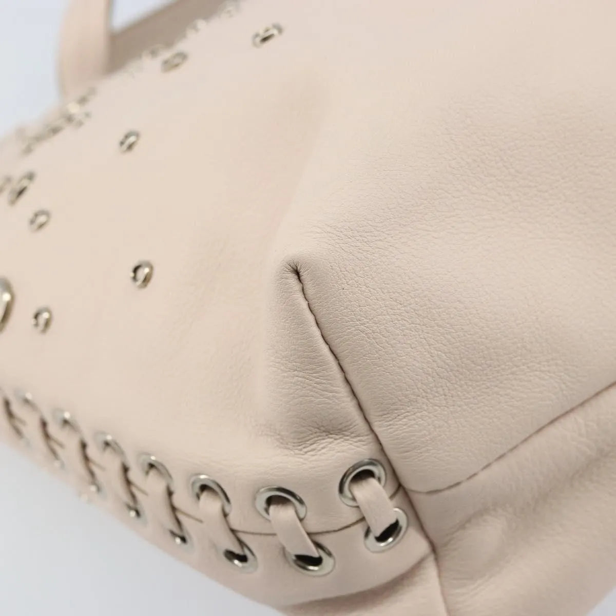 Salvatore Ferragamo Gancini Leather, Pink, Leather, Handbag