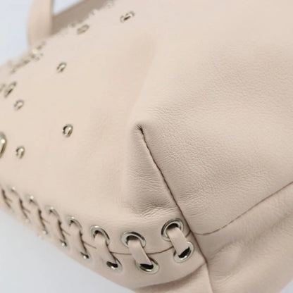 Salvatore Ferragamo Gancini Leather, Pink, Leather, Handbag