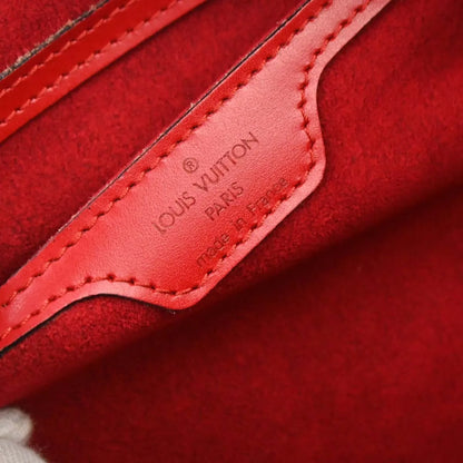 Louis Vuitton Soufflot Epi Leather, Red, Leather, Handbag