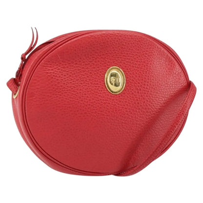 Christian Dior Vintage Leather, Red, Leather, Shoulder Bag