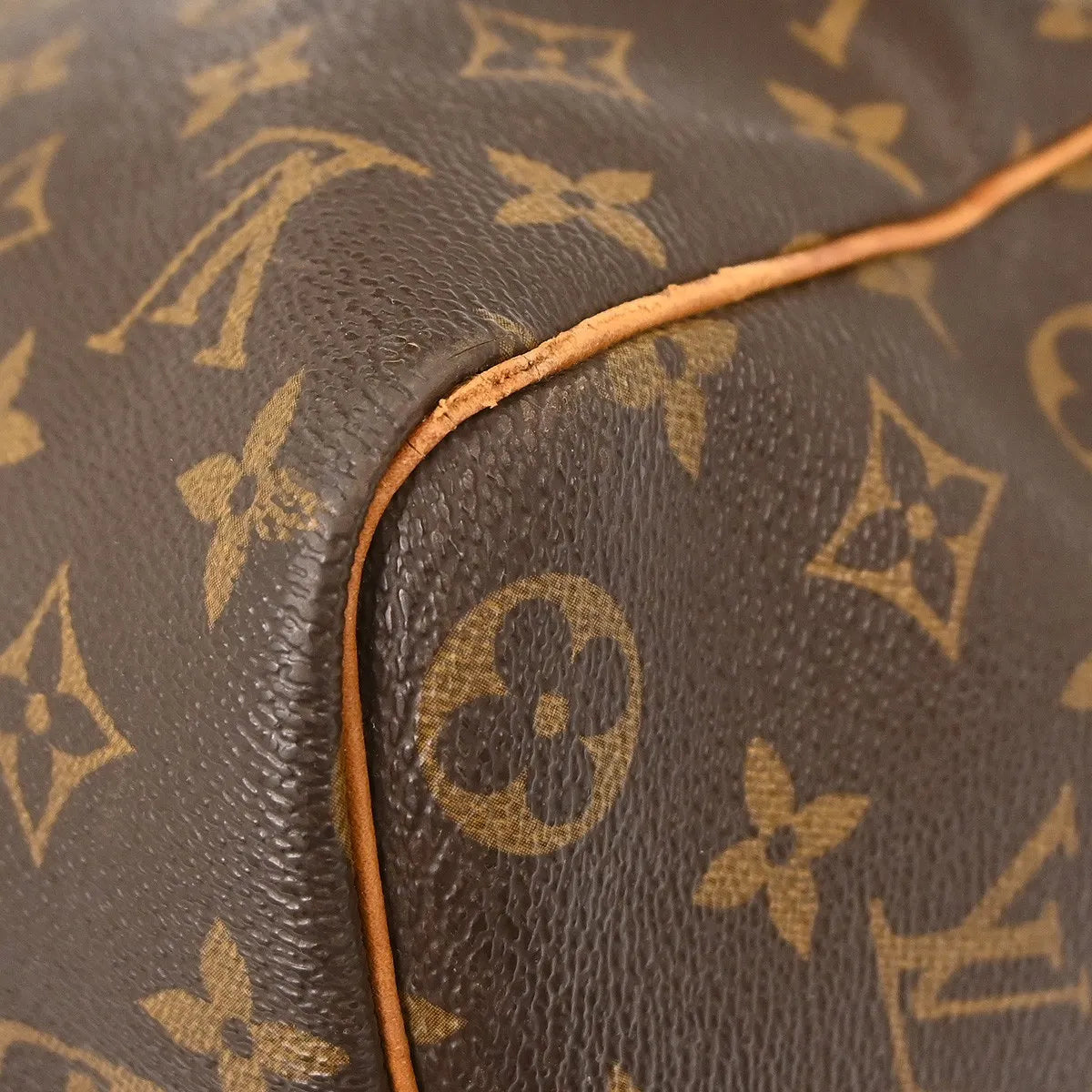 Louis Vuitton Keepall Monogram Canvas, Brown, Canvas, Travel Bag