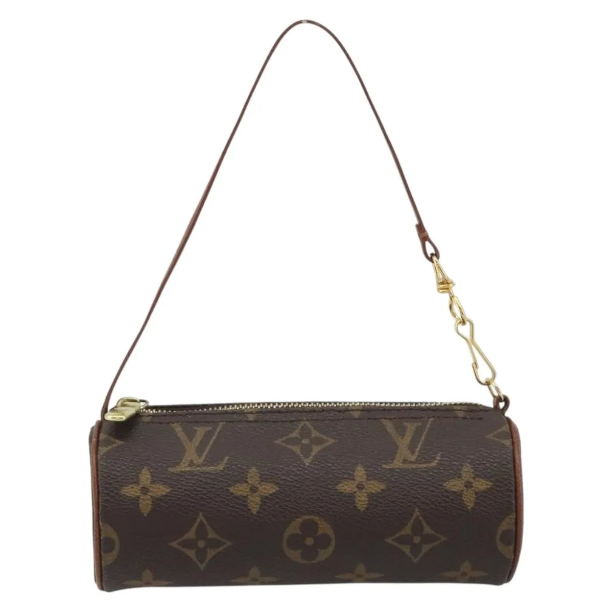 Louis Vuitton Papillon Pochette Monogram Canvas, Brown, Canvas, Clutch