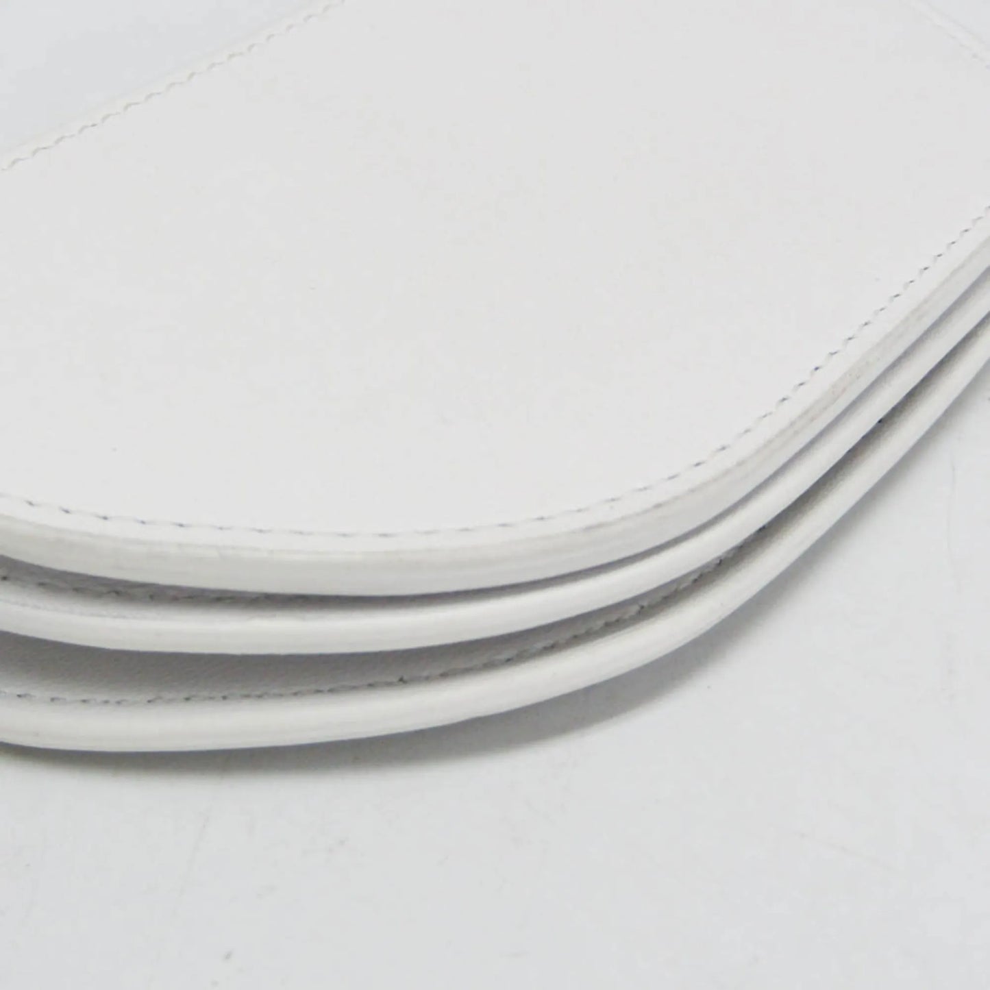 Burberry Olympia Flap Leather, White, Leather, Shoulder Bag