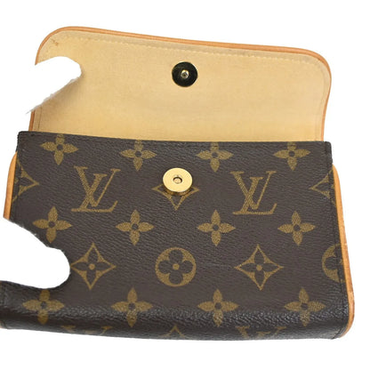 Louis Vuitton Florentine Waist Bag Monogram, Brown, Canvas, Clutch