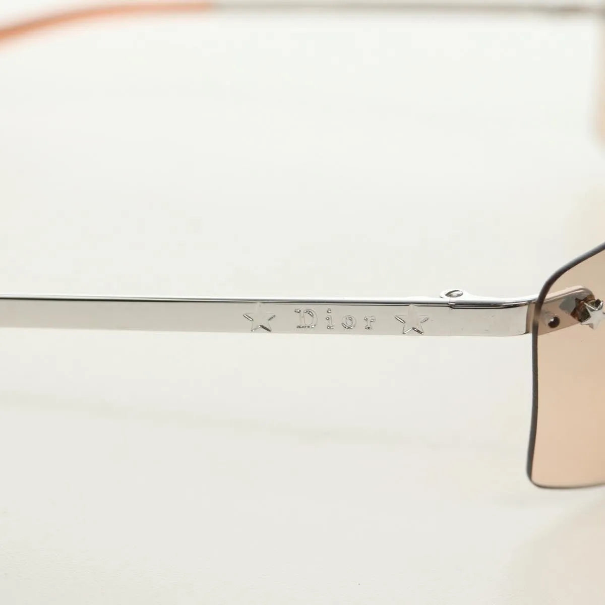 Christian Dior Sunglasses Metal, Beige, Metal, Sunglasses