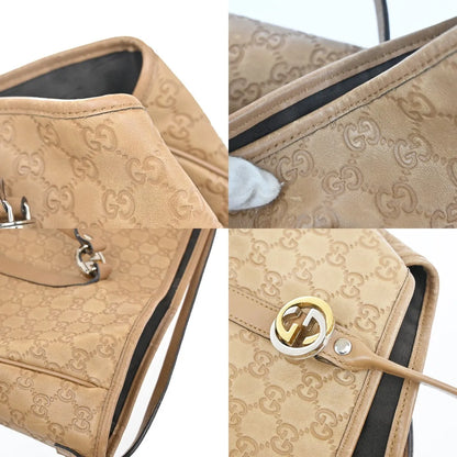 Gucci Twins Tote Guccissima Leather, Brown, Leather, Tote Bag