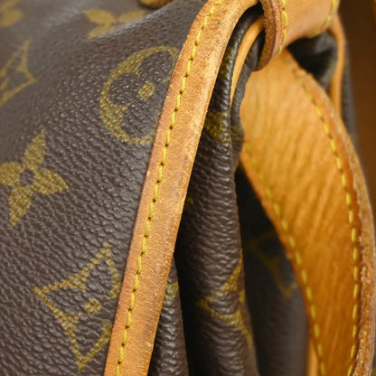 Louis Vuitton Saumur Monogram Canvas, Brown, Canvas, Shoulder Bag