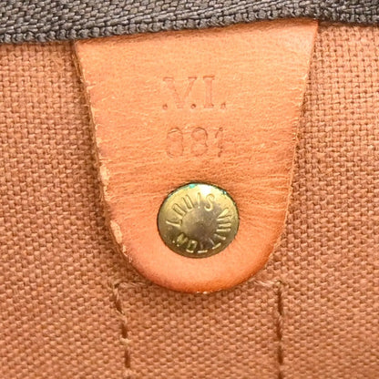 Louis Vuitton Keepall Bandouliere Monogram Canvas, Brown, Canvas, Travel Bag