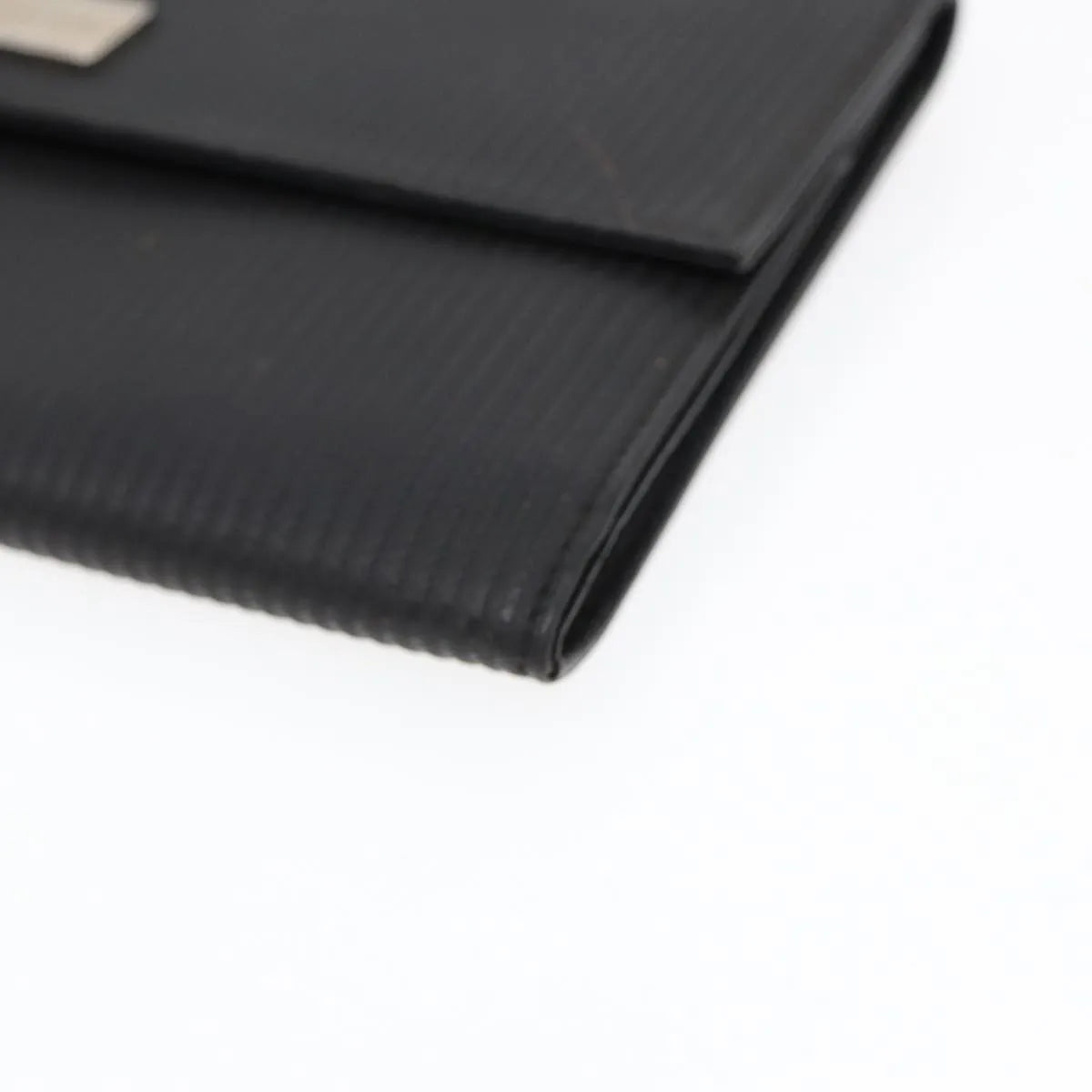 Bvlgari Clutch PVC Leather, Black, PVC, Clutch
