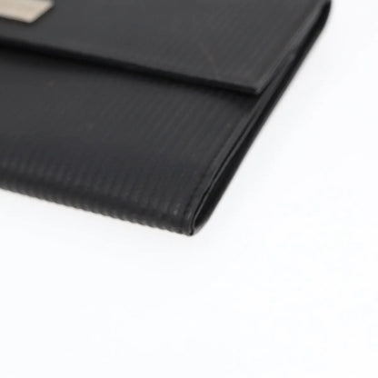 Bvlgari Clutch PVC Leather, Black, PVC, Clutch