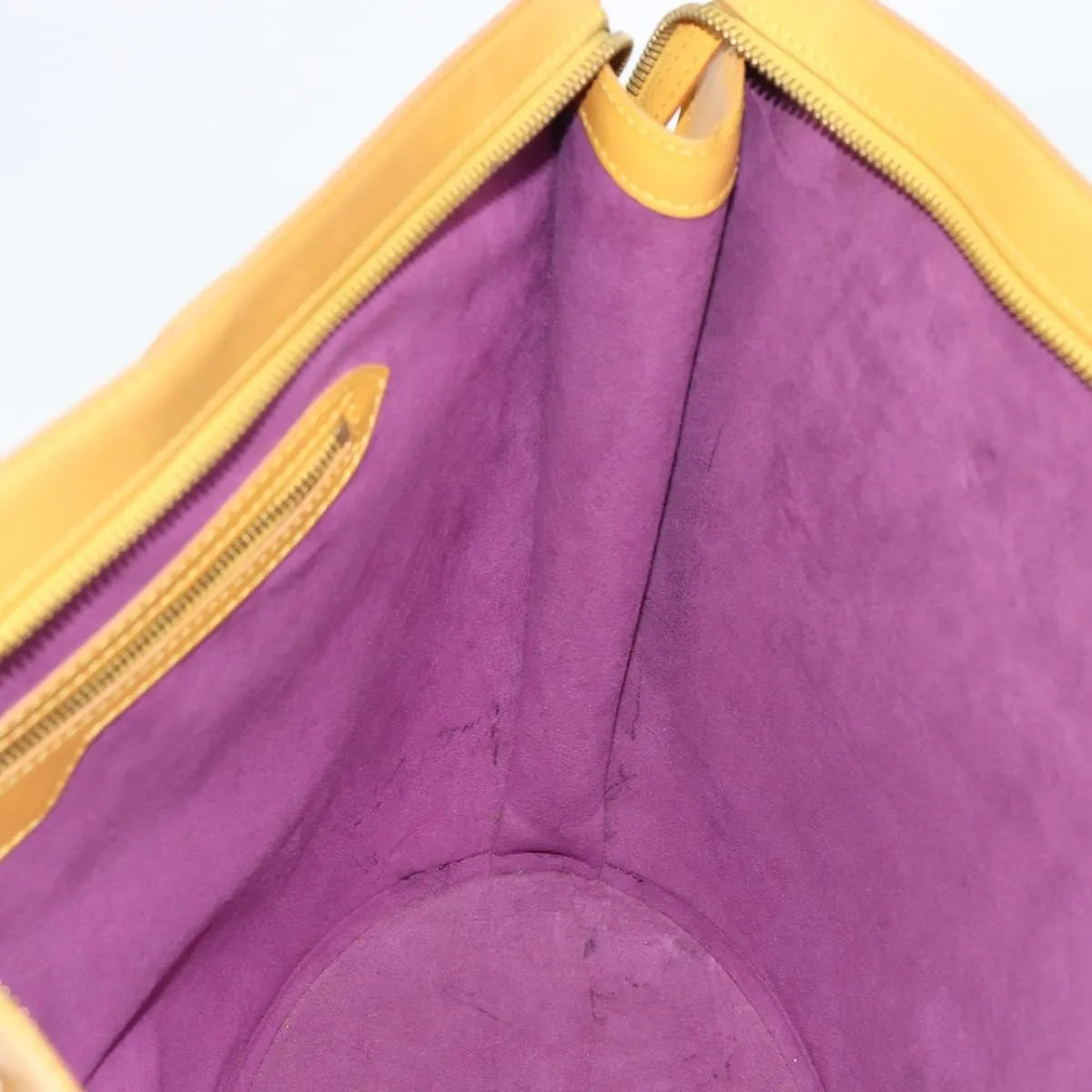 Louis Vuitton Saint Jacques Epi, Yellow, Leather, Shoulder Bag
