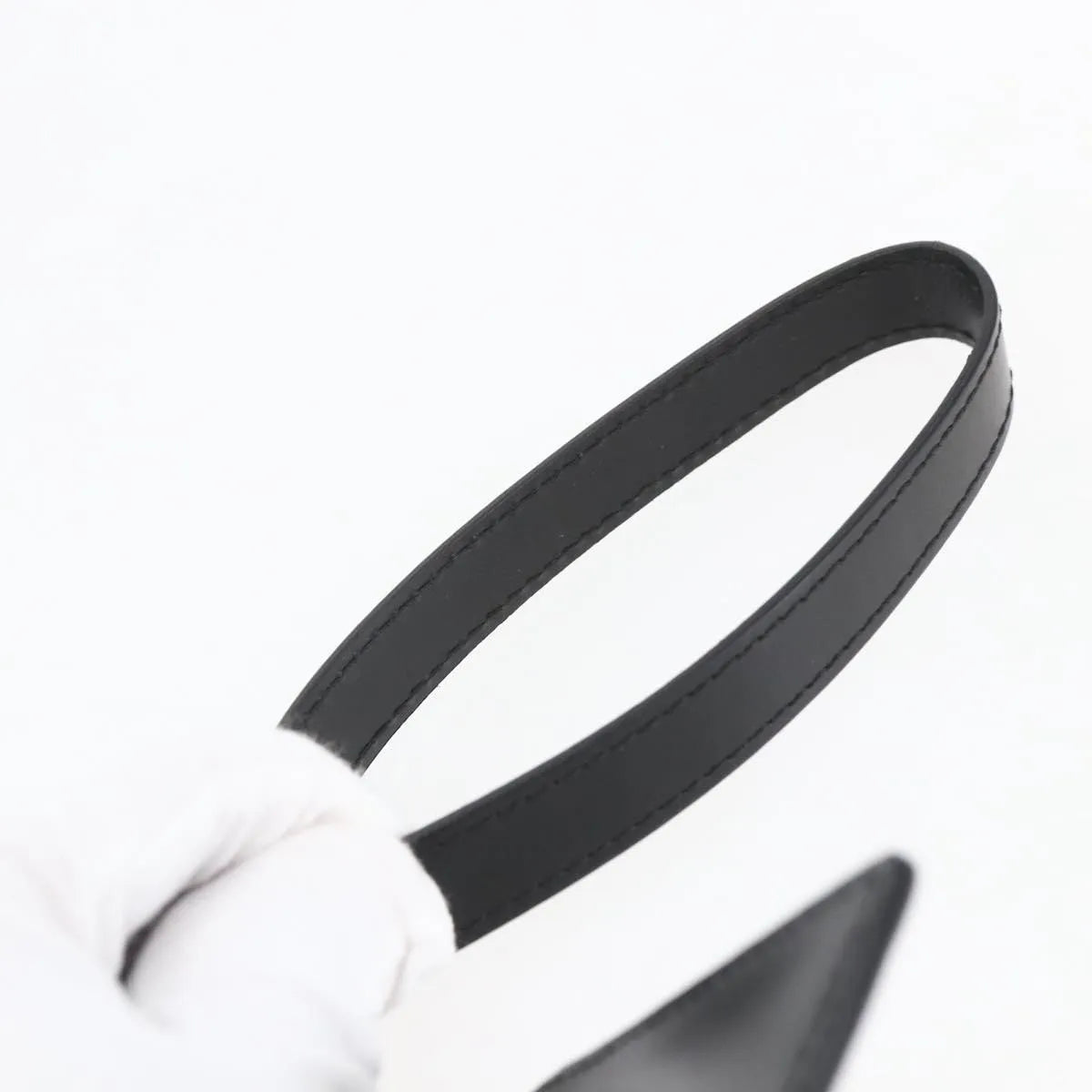 Versace Vintage Clutch Leather, Black, Leather, Clutch