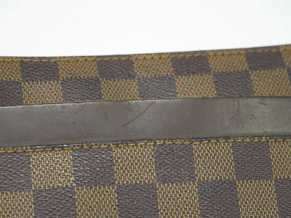 Louis Vuitton Pochette Saint Louis Damier, Brown, Canvas, Clutch