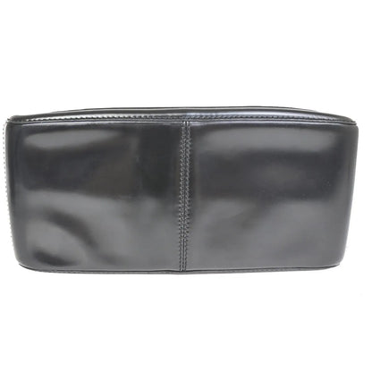 Celine Boogie Satchel Leather, Black, Leather, Tote Bag