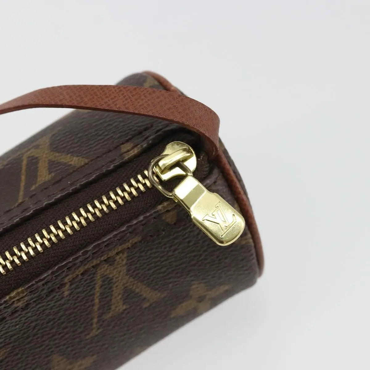 Louis Vuitton Papillon Pochette Monogram Canvas, Brown, Canvas, Clutch