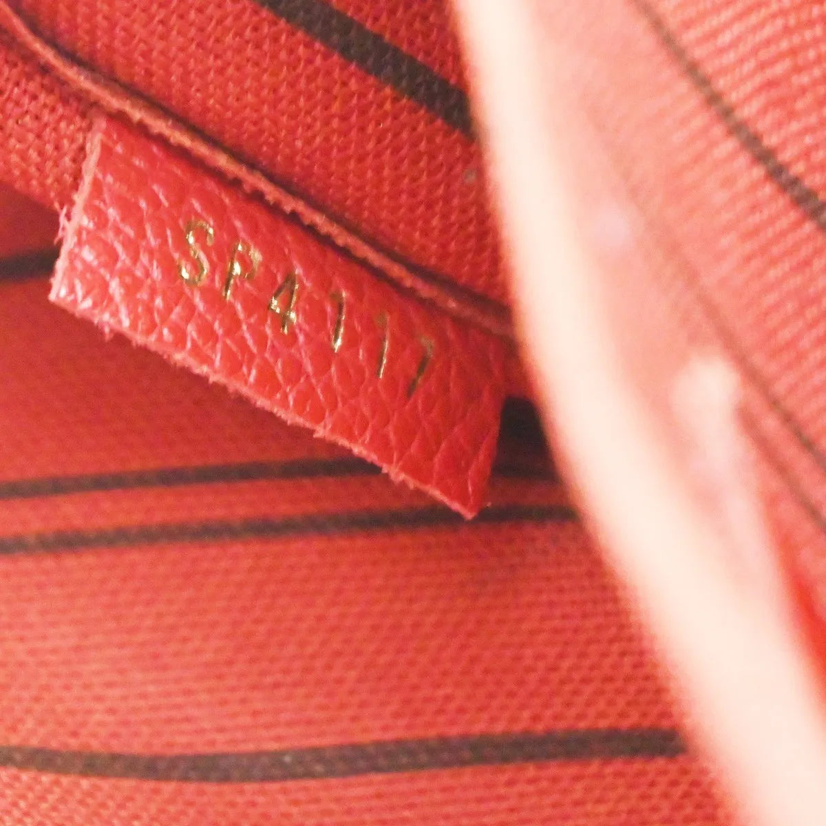 Louis Vuitton Montaigne Monogram Empreinte Leather, Red, Leather, Handbag