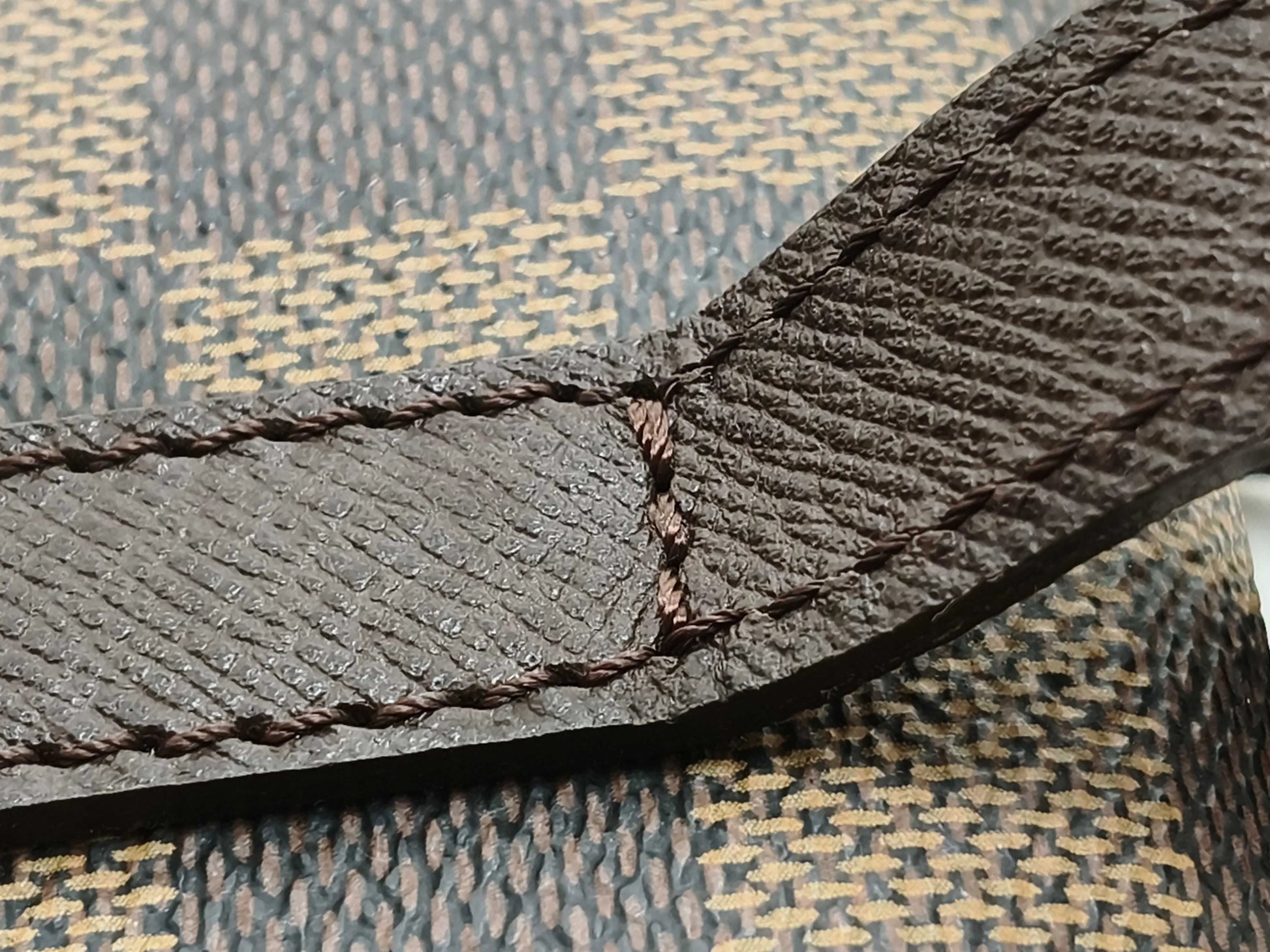 Louis Vuitton Pimlico Damier, Brown, Canvas, Shoulder Bag