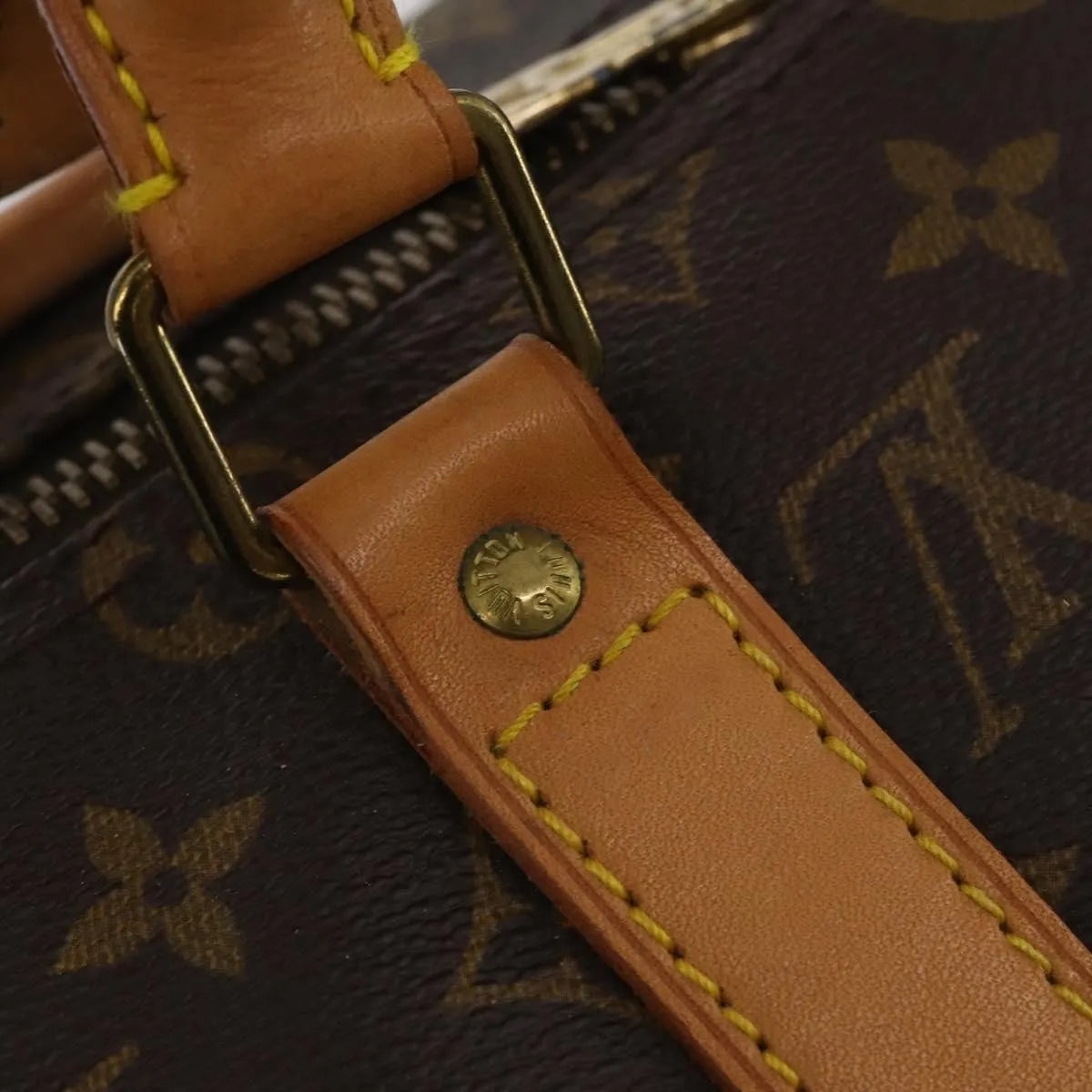 Louis Vuitton Keepall Monogram Canvas, Brown, Canvas, Travel Bag