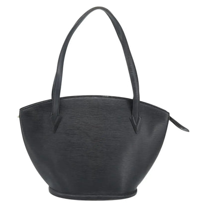 Louis Vuitton Saint Jacques Epi Leather, Black, Leather, Shoulder Bag