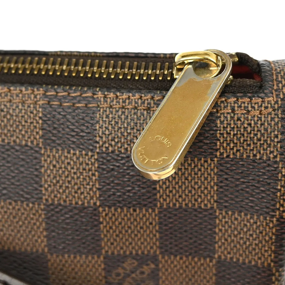 Louis Vuitton Ravello Damier Azur, Brown, Canvas, Shoulder Bag