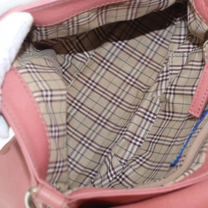 Burberry Blue Label Nylon, Pink, Leather, Shoulder Bag