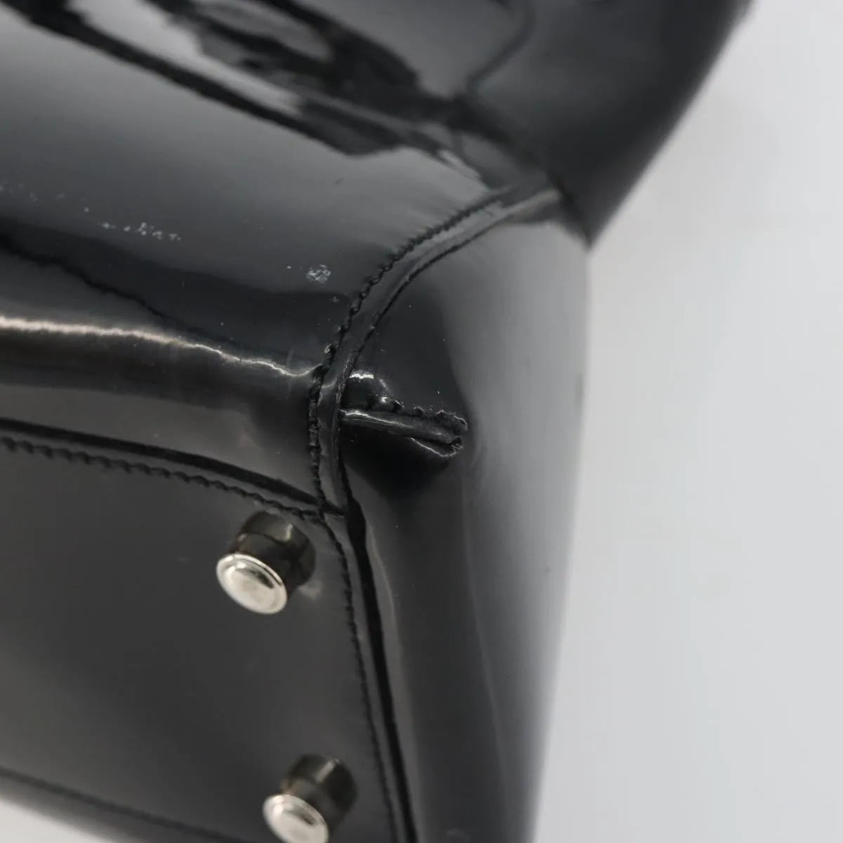 Cartier Marcello Patent leather, Black, Patent Leather, Handbag