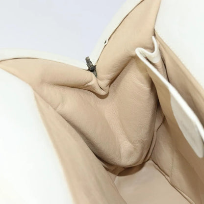 Gucci Vintage Leather, White, Leather, Handbag