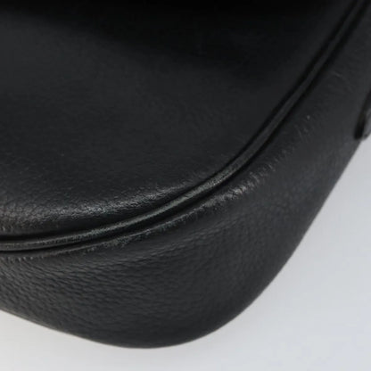 Burberry Vintage Leather, Black, Leather, Shoulder Bag
