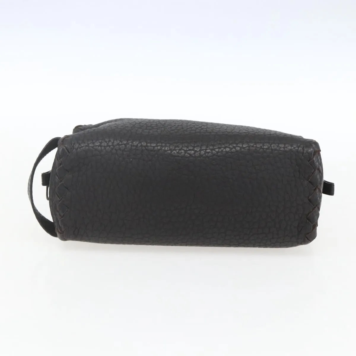 Bottega Veneta Zip Clutch Leather, Brown, Leather, Clutch