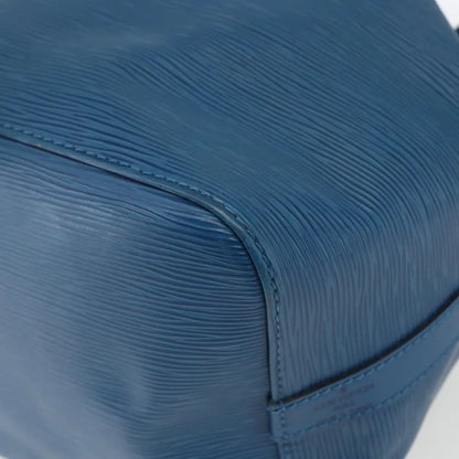 Louis Vuitton Petit Noe Epi Leather, Blue, Leather, Shoulder Bag