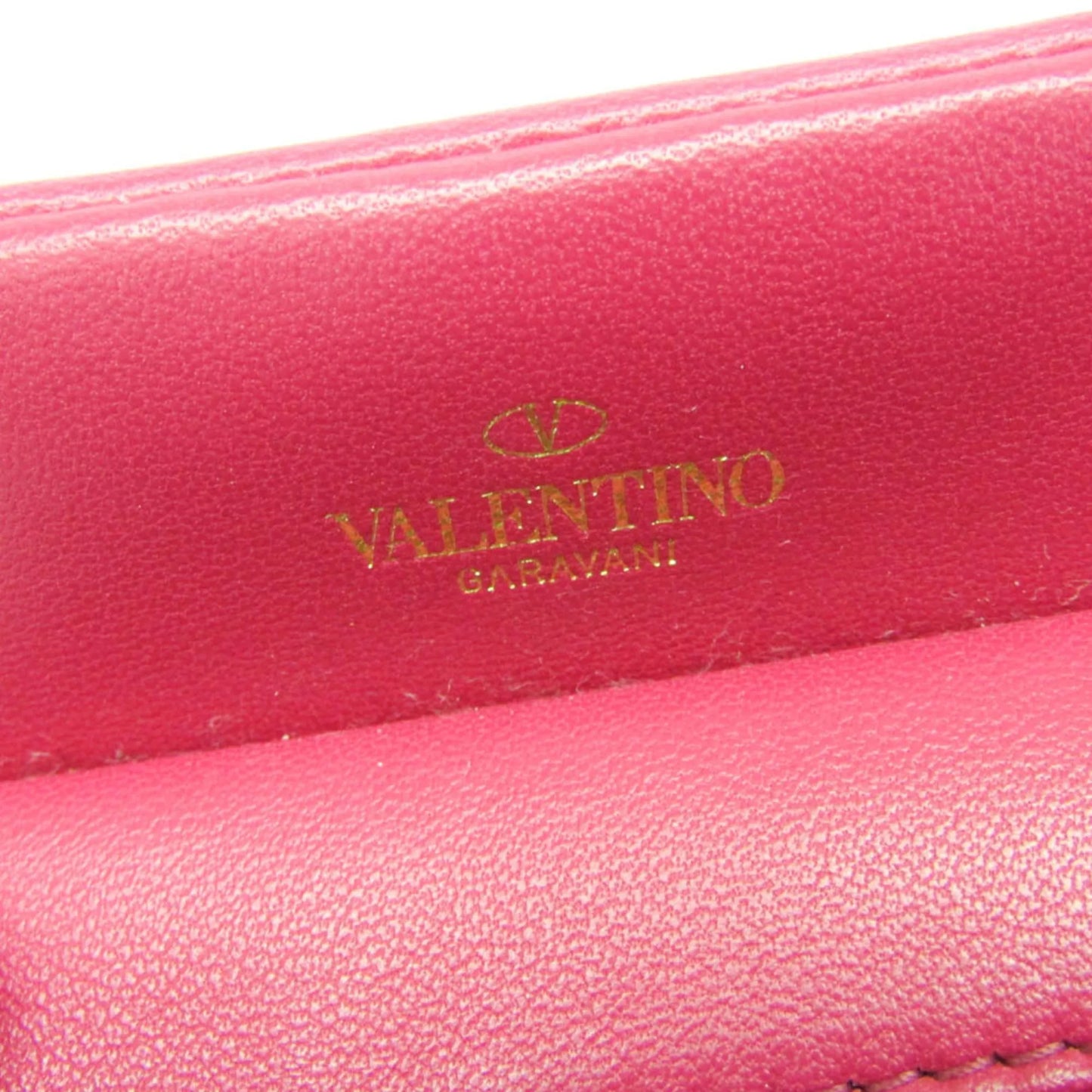 Valentino Garavani One Stud Top Handle Leather, Pink, Leather, Handbag