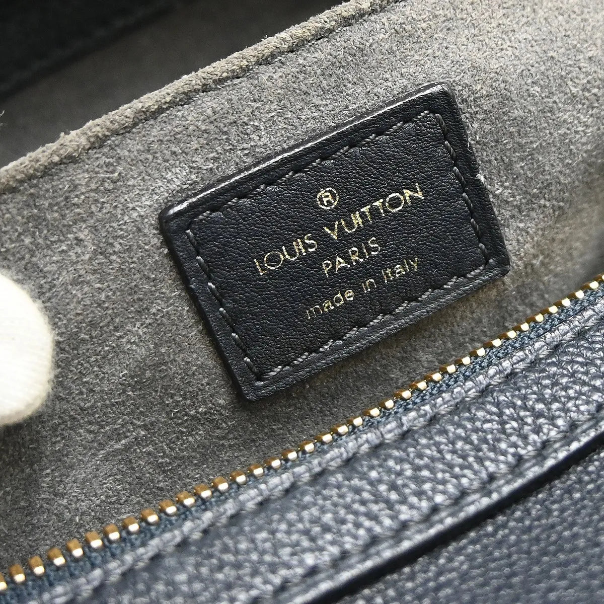 Louis Vuitton Sofia Coppola SC Leather, Navy, Leather, Handbag
