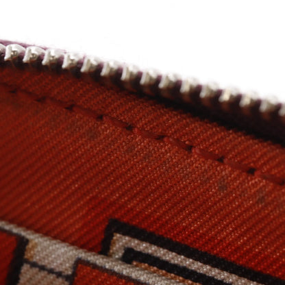 Hermes Azap Zip Around Epsom, Burgundy, Leather, Wallet