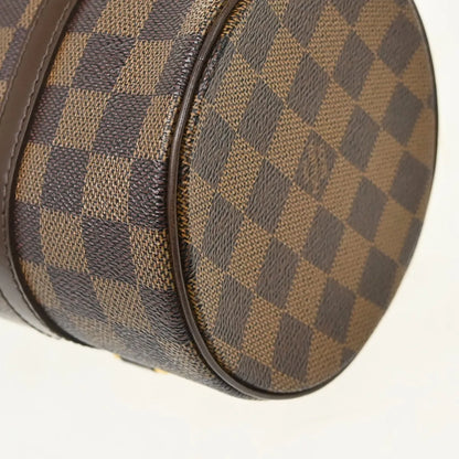 Louis Vuitton Papillon Damier, Brown, Canvas, Handbag