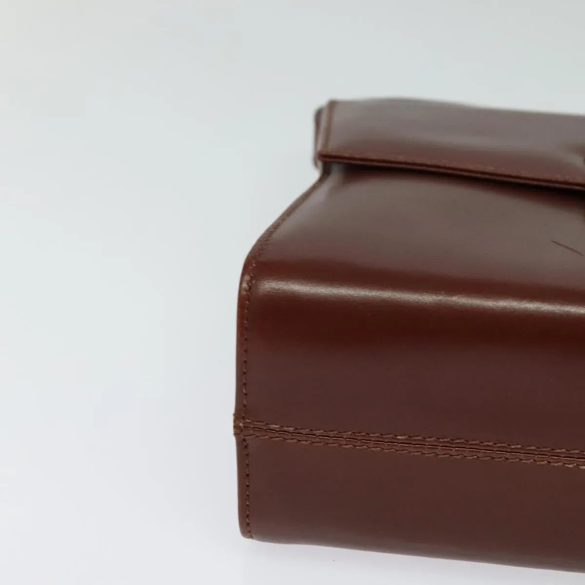 Salvatore Ferragamo Vintage Leather, Brown, Leather, Shoulder Bag