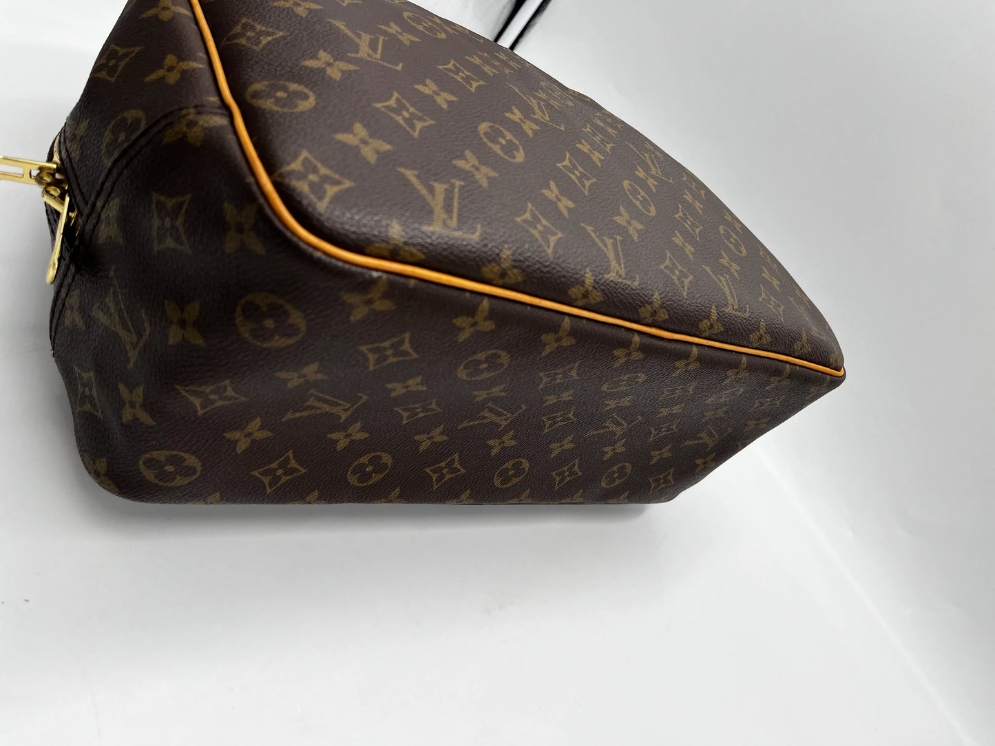 Louis Vuitton Deauville Monogram Canvas, Brown, Canvas, Handbag
