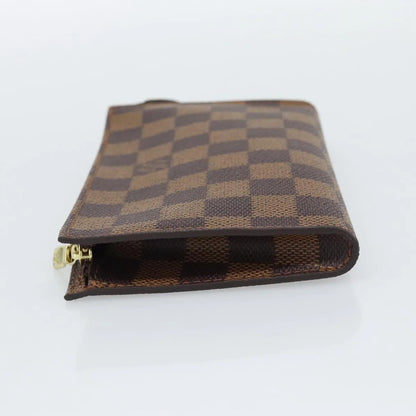 Louis Vuitton Marais Bucket Zip Damier, Brown, Canvas, Clutch