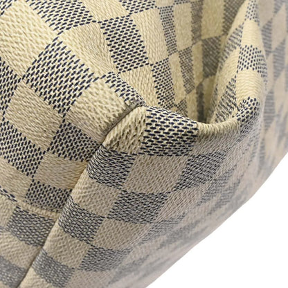 Louis Vuitton Artsy Damier, White, Canvas, Handbag