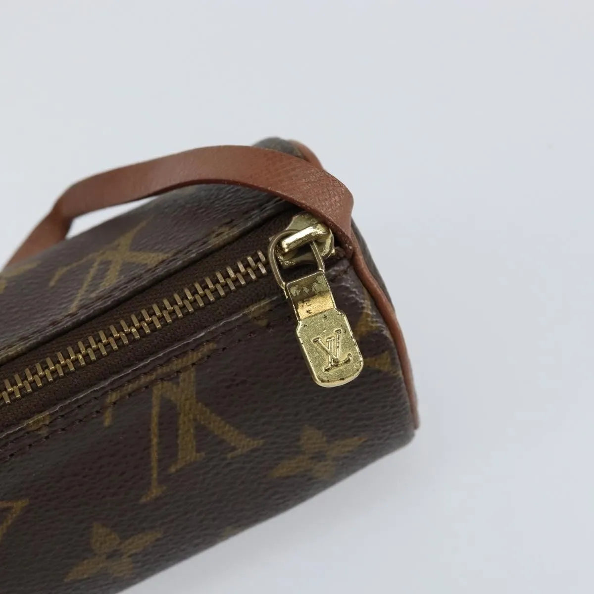 Louis Vuitton Papillon Pochette Monogram Canvas, Brown, Canvas, Clutch