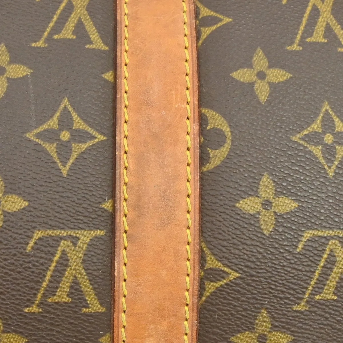 Louis Vuitton Keepall Monogram, Brown, Canvas, Travel Bag