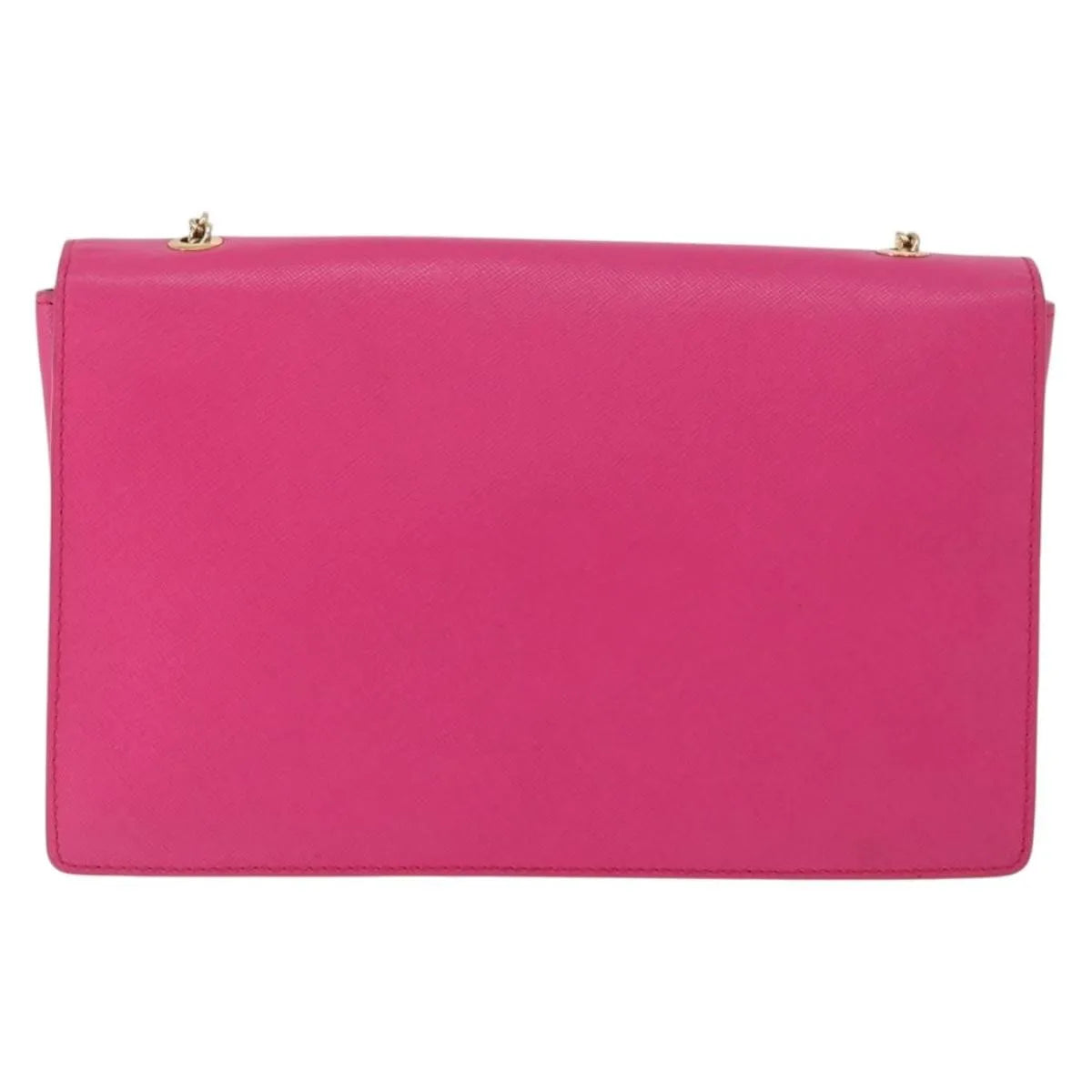 Salvatore Ferragamo Vala Chain Leather, Pink, Leather, Shoulder Bag
