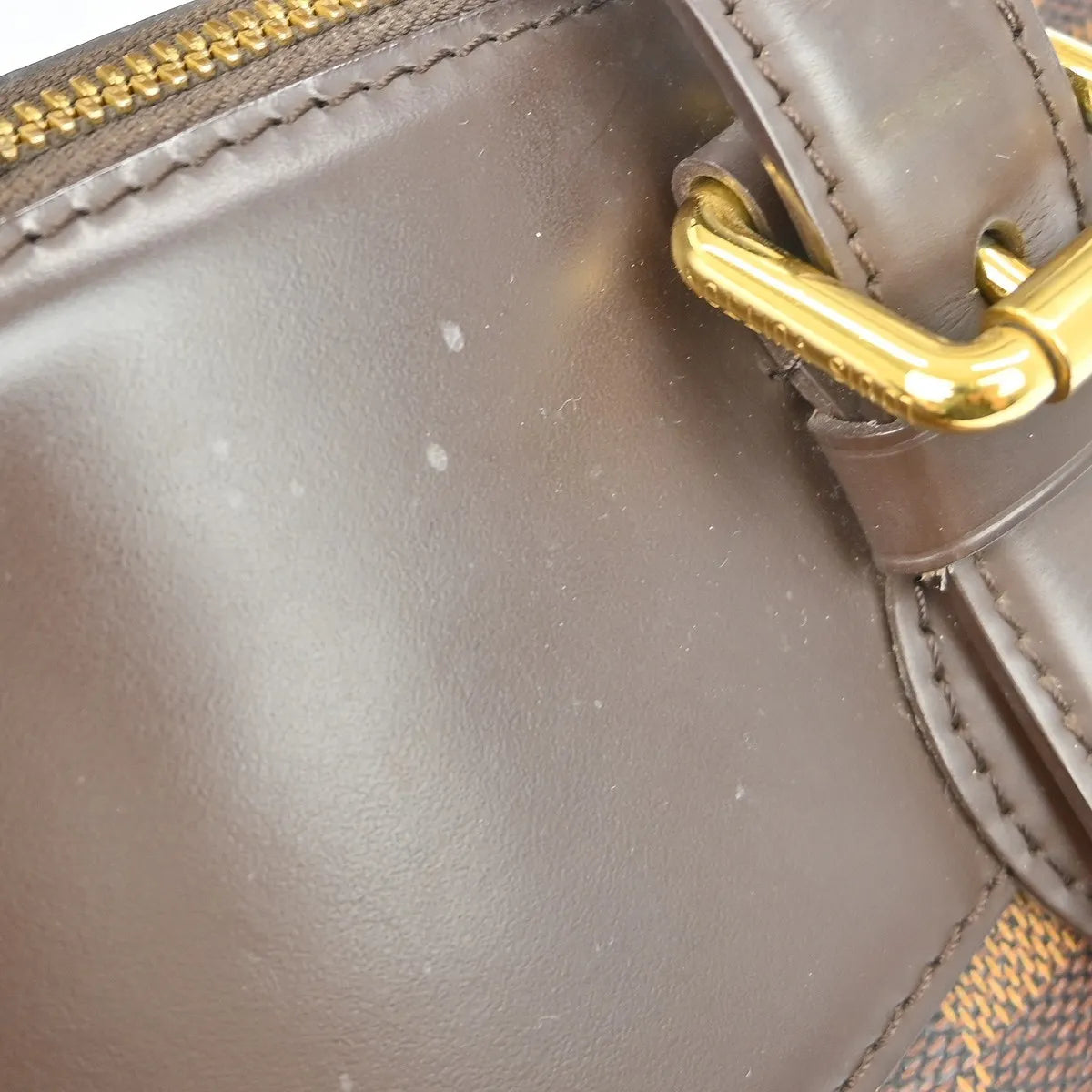 Louis Vuitton Verona Damier, Brown, Canvas, Tote Bag