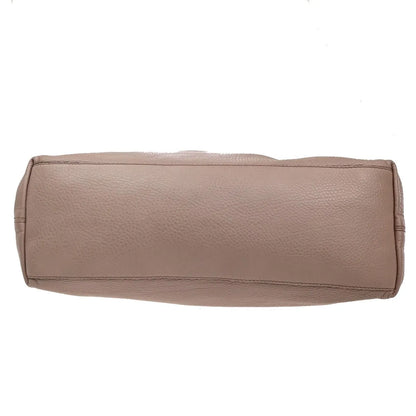 Gucci Soho Chain Strap Leather, Pink, Leather, Shoulder Bag