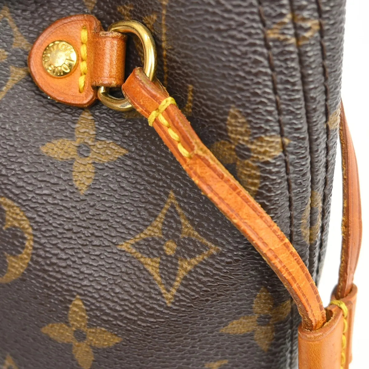 Louis Vuitton Neverfull Tote Monogram Canvas, Brown, Canvas, Handbag