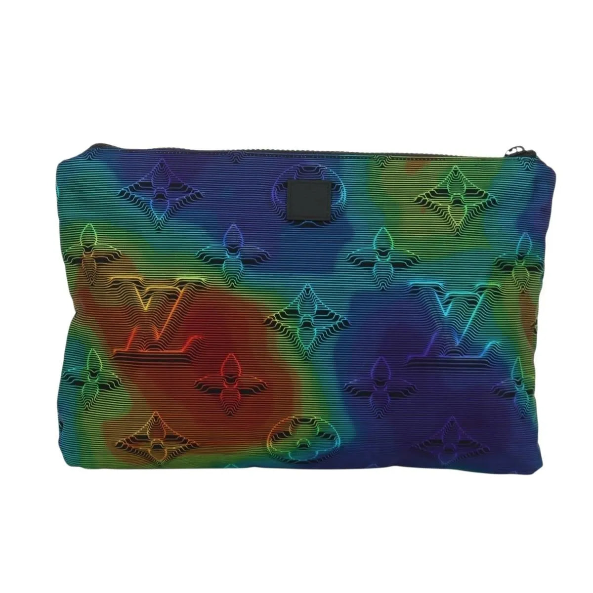 Louis Vuitton Reversible Limited Edition 2054 Monogram Textile, Multicolour, Nylon, Clutch