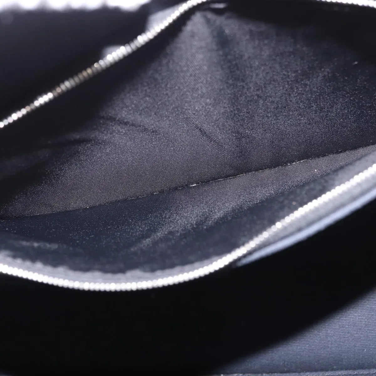 Hermes Cabag Elan Toile and Leather, Black, Canvas, Shoulder Bag
