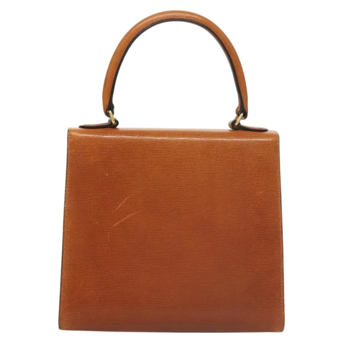 Celine vintage Leather, Brown, Leather, Handbag