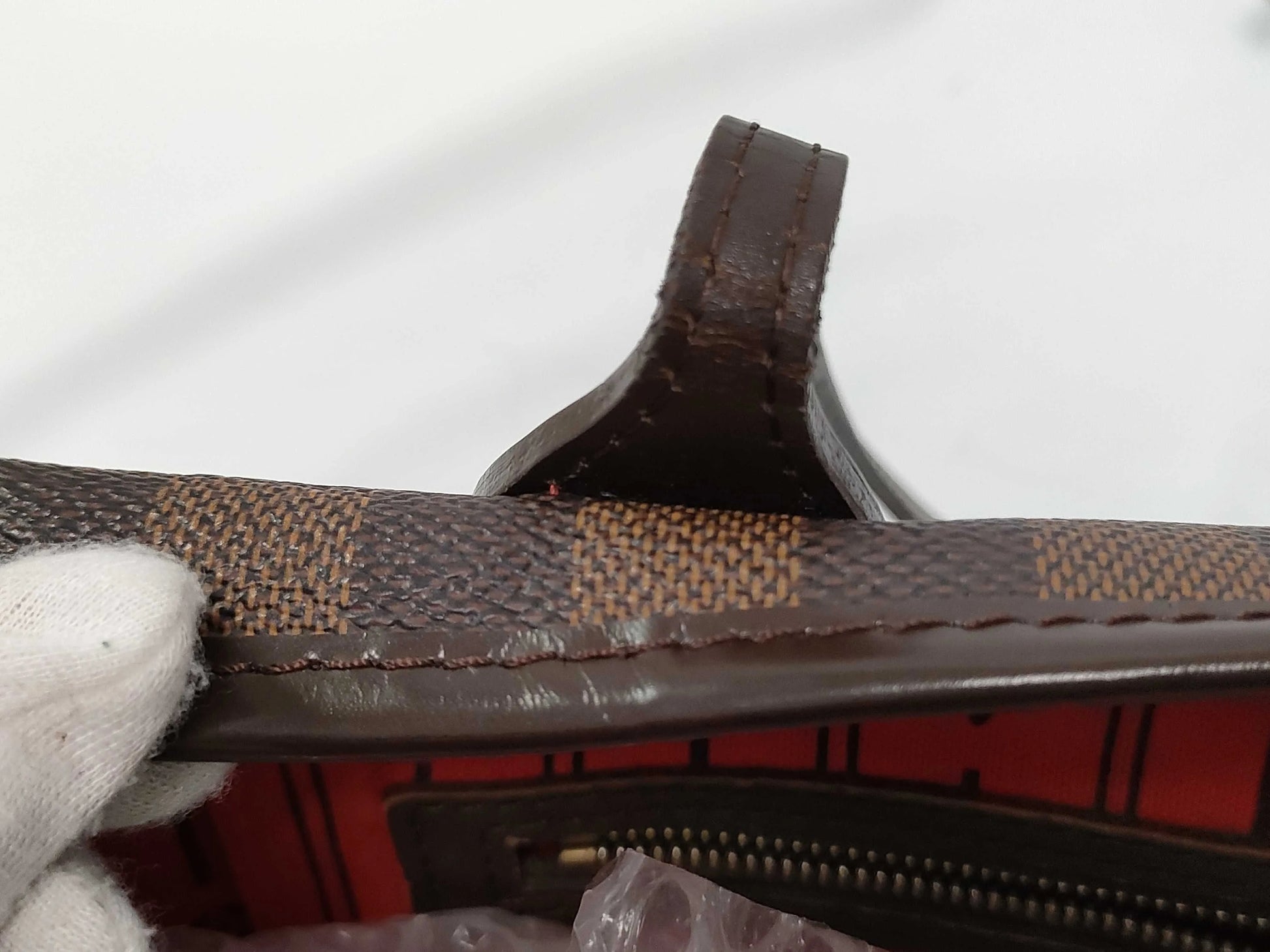 Louis Vuitton Neverfull Tote Damier, Brown, Canvas, Tote Bag