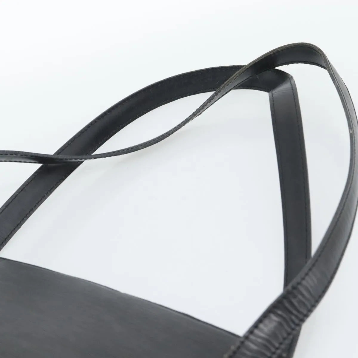 Louis Vuitton Saint Jacques Epi Leather, Black, Leather, Shoulder Bag